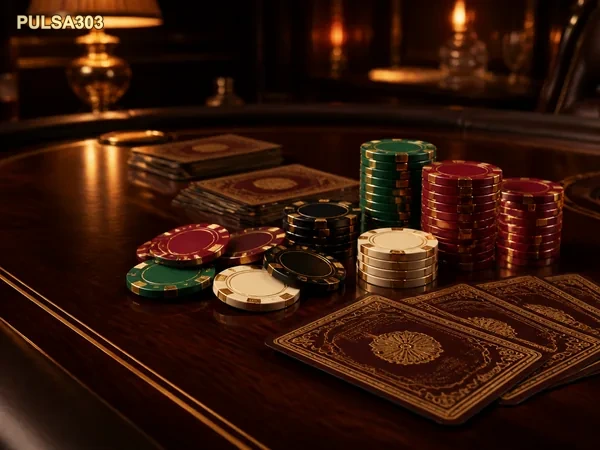 Tampilan permainan Dragon Tiger dengan kartu permainan dan area pilihan taruhan