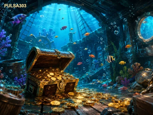Adegan permainan Monkey King Fishing dengan karakter raja monyet